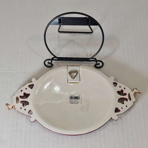 Ganz Ceramic Plate "May The Spirit Of Christmas Be Forever In Your Heart" - Picture 6 of 11